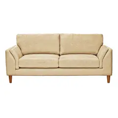 LATAM HOME - Sofá Milan 3 Cuerpos Lino Natural