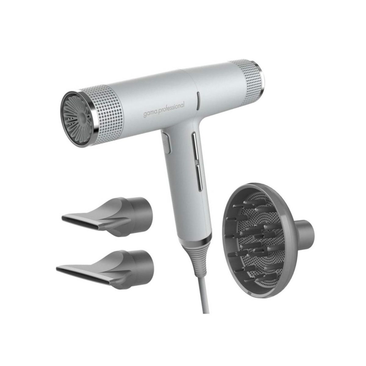 GENERICO - Secador Profesional Iq2 Perfetto Silver Gama Nuevo Modelo
