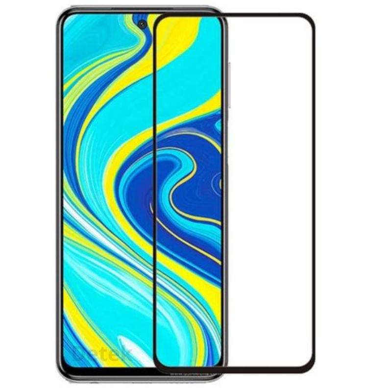 GENERICO - Lamina Mica Vidrio Templado Completa Para Redmi Note 9 Normal