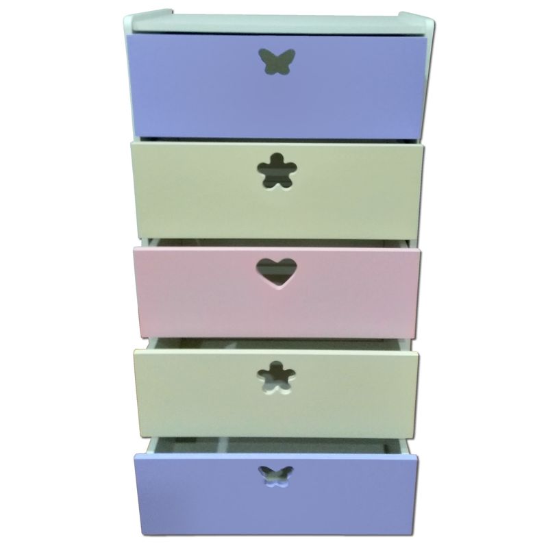 MUEBLES KIDS - cajonera de 5 cajones
