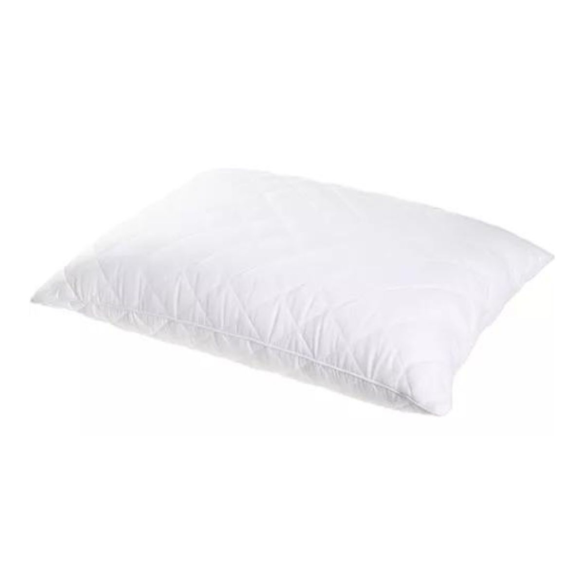 EKOI - Funda Protector Almohada 100% Algodón Blanco 50x 90 Cm