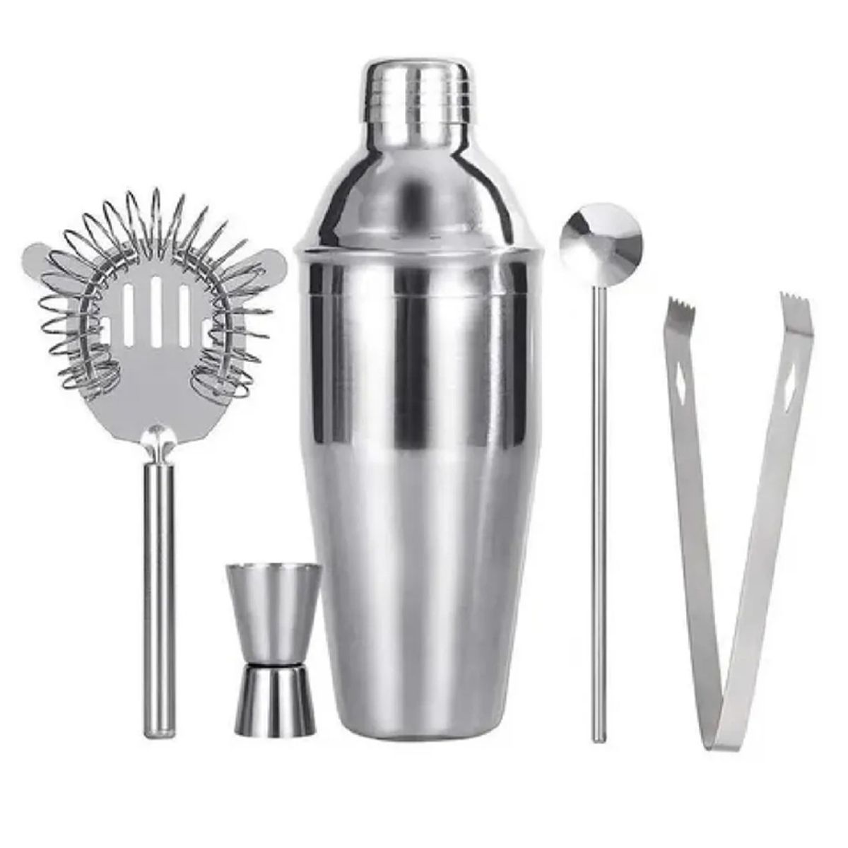 GENERICO - Juego De Coctelería 5 Piezas 750 Ml