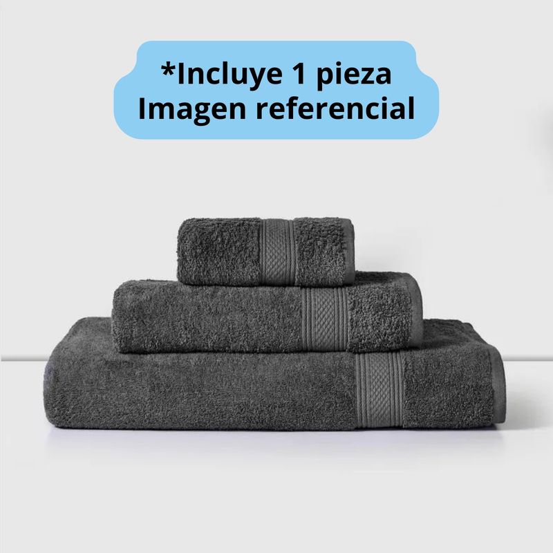 CANNON - Toalla de Baño 450gr Cannon 70X140cm Gris