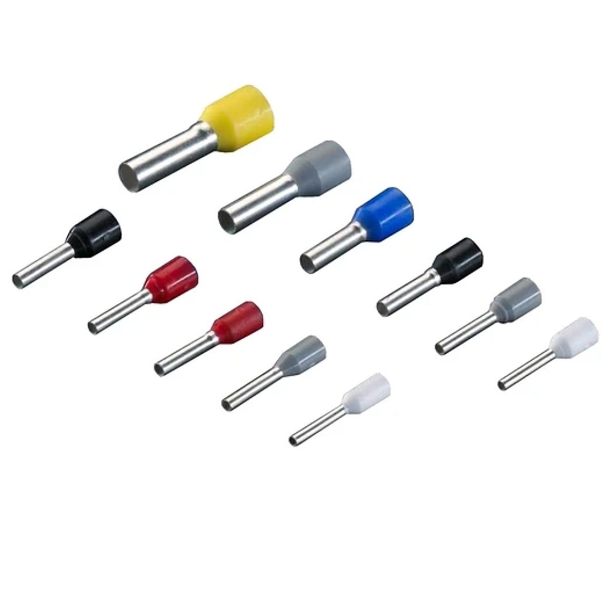 GENERICO - Terminal Ferrul Aislado 2.5mm 14AWG (Bolsa 100 Unidades)