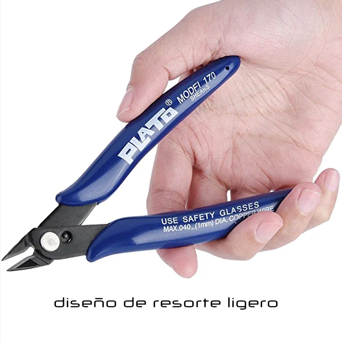 GENERICO - Alicate Cortante Plato 170 Electrónica Bricolaje…