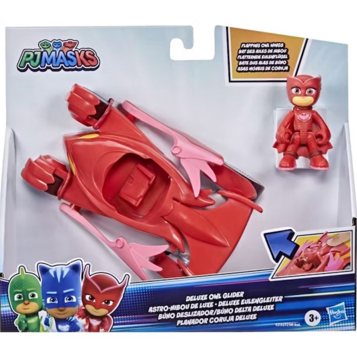 HASBRO - FIGURA PJ MASKS BÚHO DELTA DELUXE AMAYA