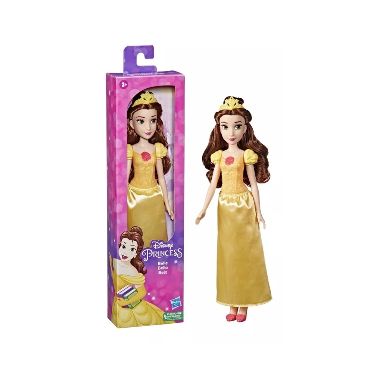 HASBRO - Muñeca Disney Princesas Fashion - Bella Y Bestia-