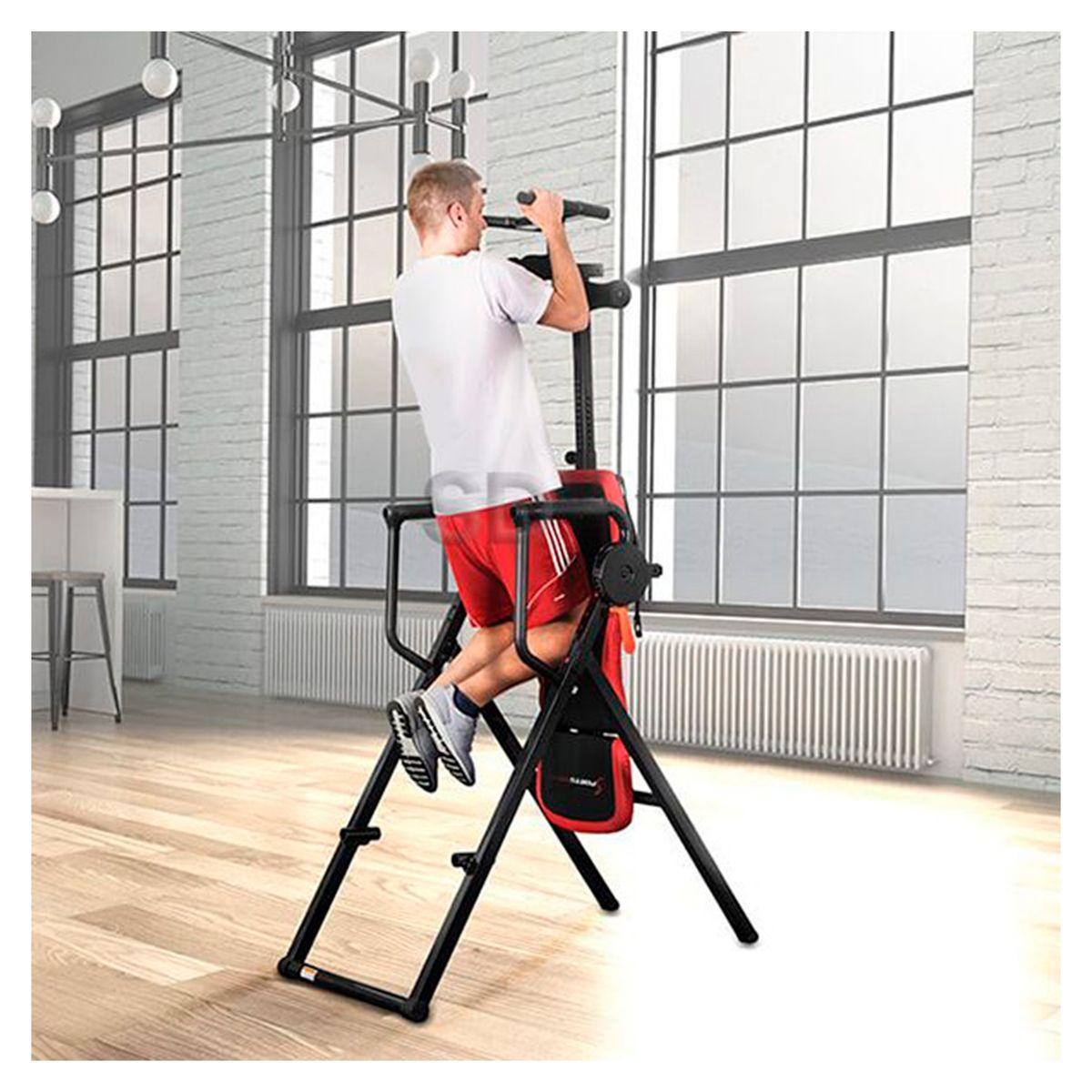SDFIT - Tabla Inversora 4 en 1 Plegable - Pull Ups Dominadas 360°…