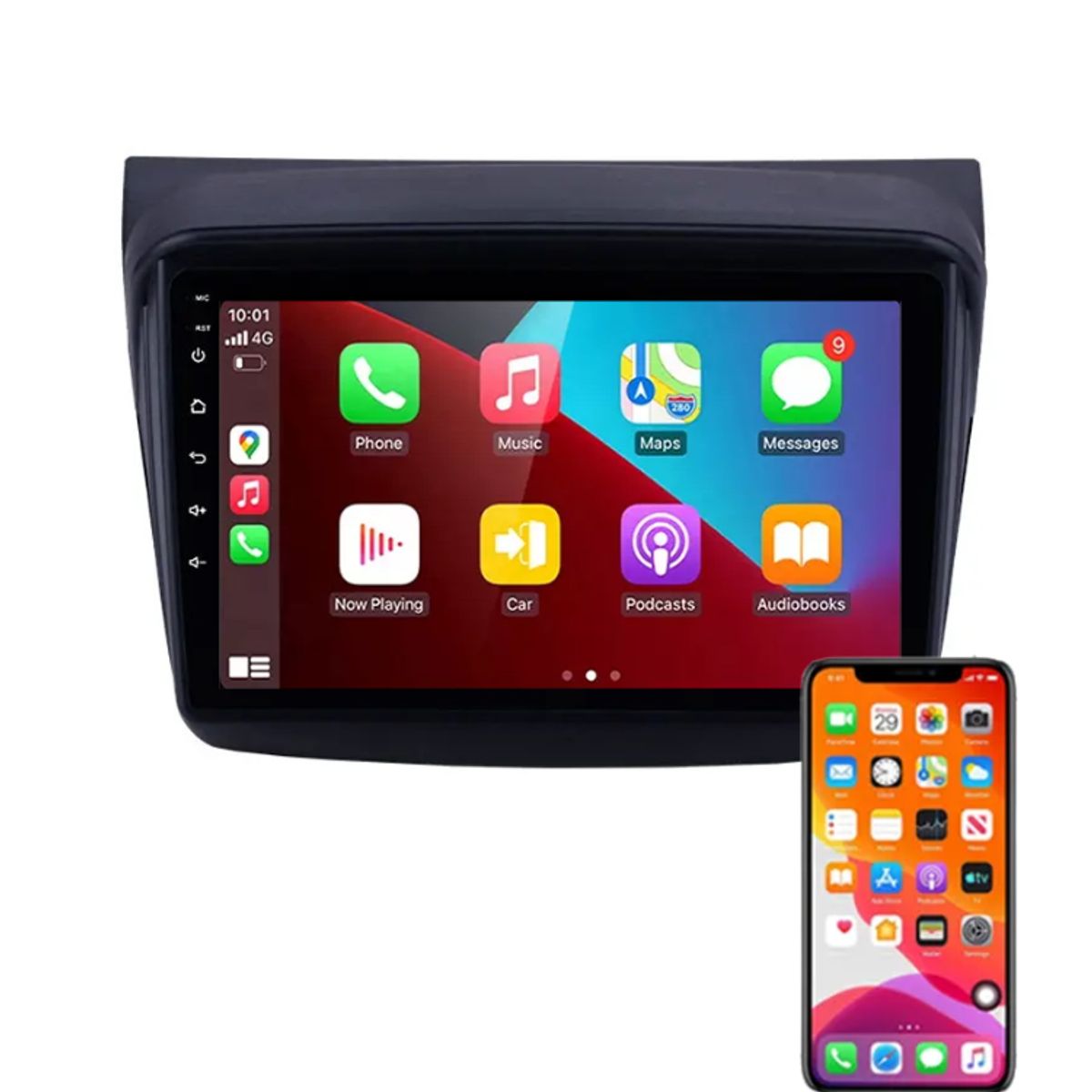 OEM - Radio Mitsubishi L200 2007-2015 Android Auto Carplay