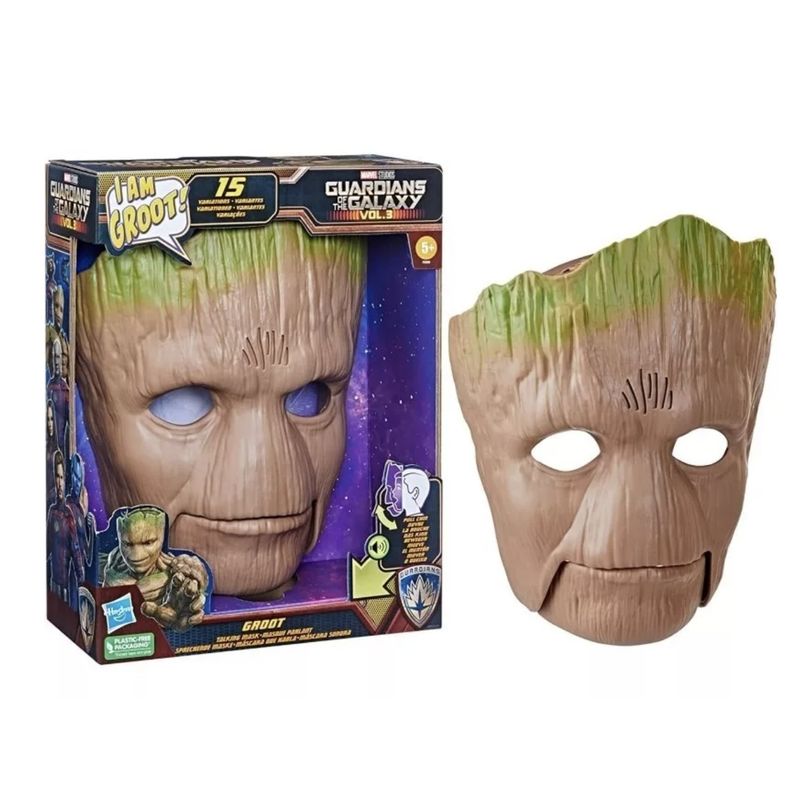 HASBRO - Mascara Groot Interactiva Guardianes De La Galaxia