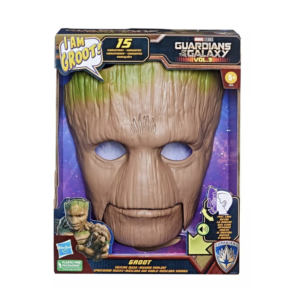 HASBRO - Mascara Groot Interactiva Guardianes De La Galaxia