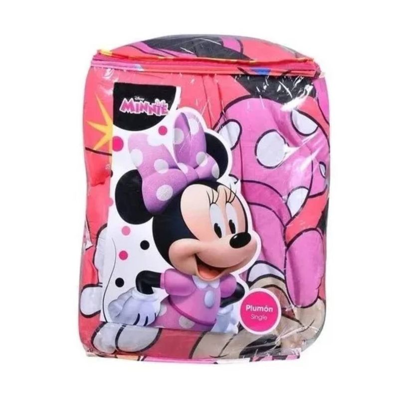 DISNEY CLASICOS - Plumon Reversible de 1.5 Media. Minnie Mouse