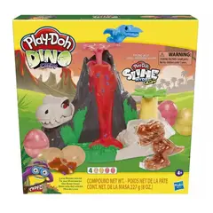 HASBRO - Play-doh Slime Hydroglitz Dino Crew Dino-isla Del Volcán