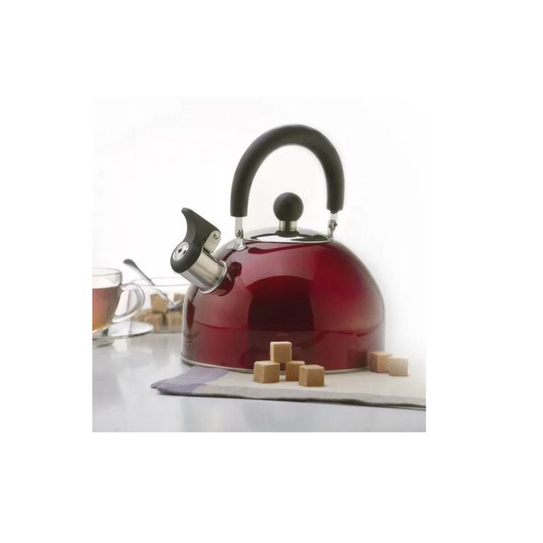 Tetera de Te Con Silbato Acero Inoxidable 2.5 Litros
