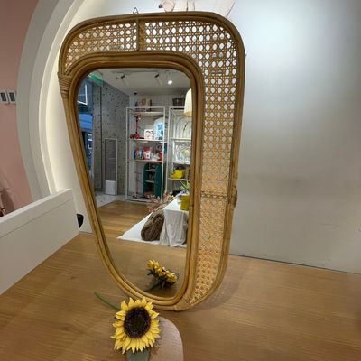 Imagen 2 del producto Espejo Amaro estilo Boho Medio Cuerpo 80 cm de Alto