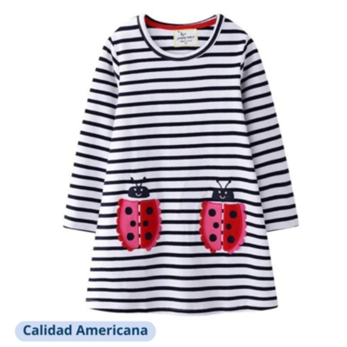 JUMP KIDS - Vestido Manga Larga Niña