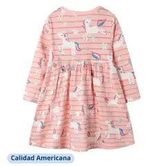 JUMP KIDS - Vestido Manga Larga Niña