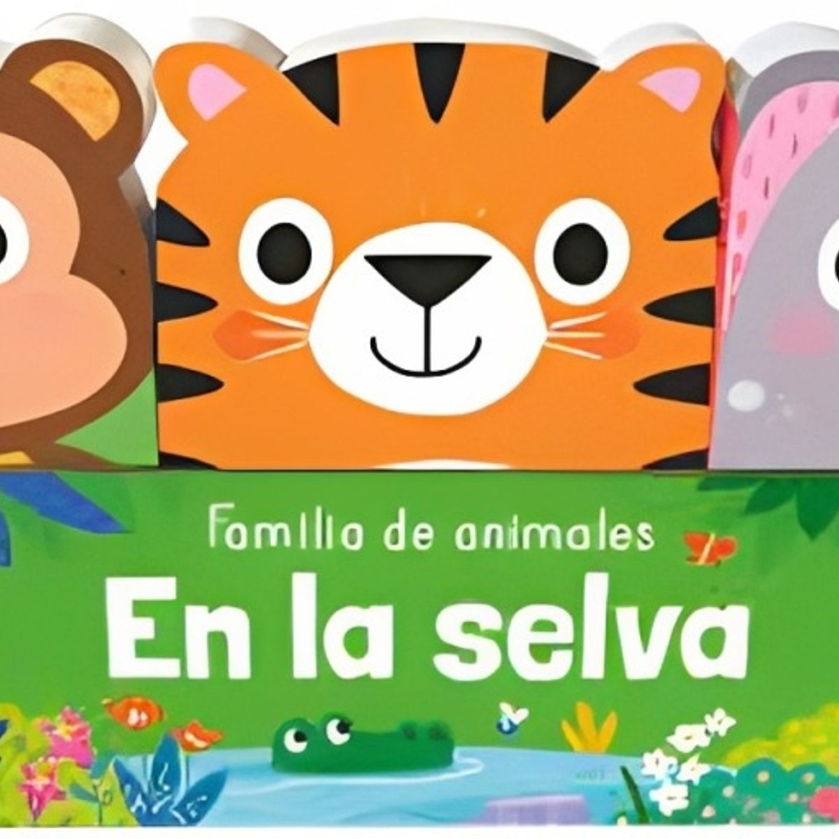TOP10BOOKS - LIBRO Familia De Animales En La Selva - Familia De Animales En La Selva