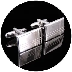 ZG JOYAS - Par Colleras Gemelos Mancuernas De Camisa Traje Hombre Diseño Calidad