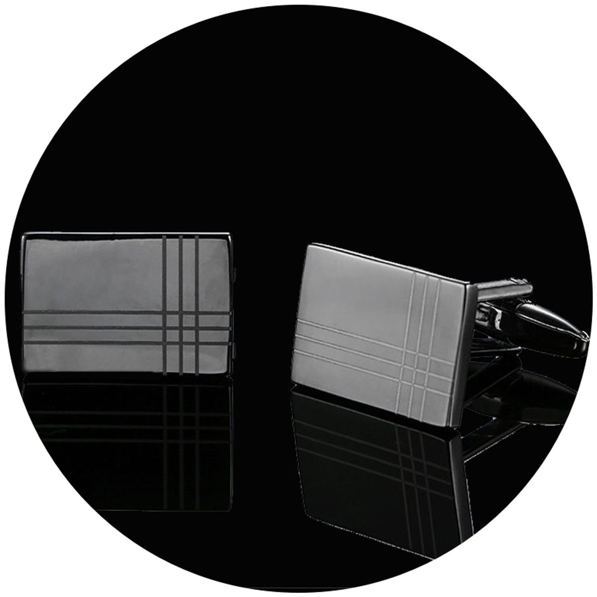 ZG JOYAS - Par Colleras Gemelos Mancuernas De Camisa Traje Hombre Diseño Calidad