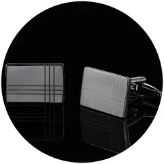 ZG JOYAS - Par Colleras Gemelos Mancuernas De Camisa Traje Hombre Diseño Calidad