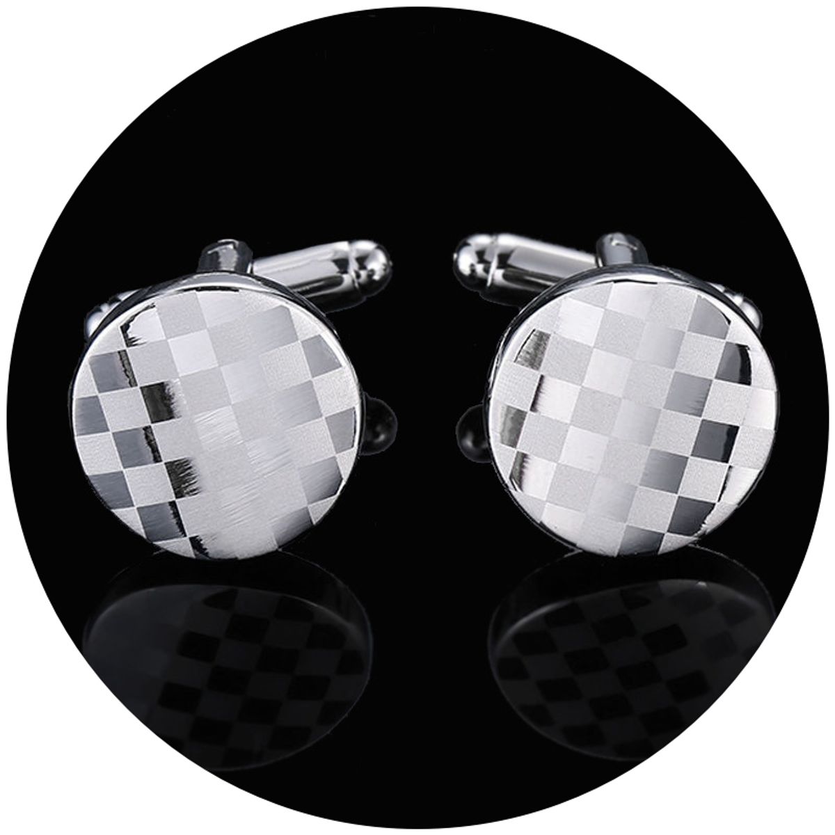 ZG JOYAS - Par Colleras Gemelos Mancuernas De Camisa Traje Hombre Diseño Calidad