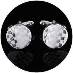 ZG JOYAS - Par Colleras Gemelos Mancuernas De Camisa Traje Hombre Diseño Calidad