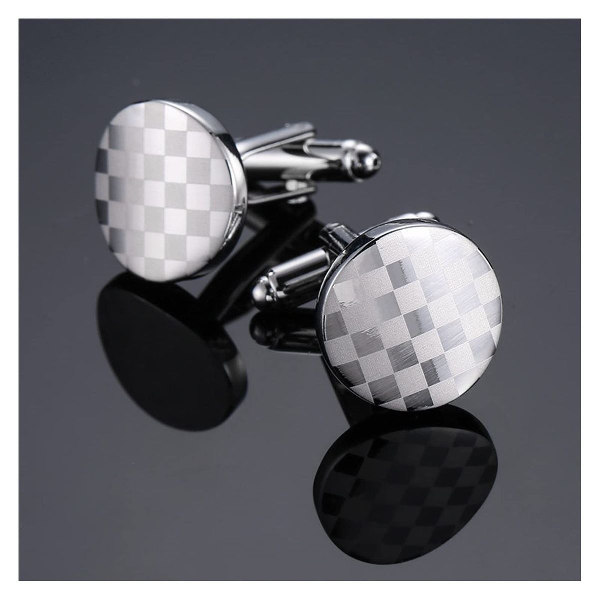 ZG JOYAS - Par Colleras Gemelos Mancuernas De Camisa Traje Hombre Diseño Calidad