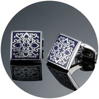 Par Colleras Gemelos Mancuernas De Camisa Traje Hombre Diseño Calidad