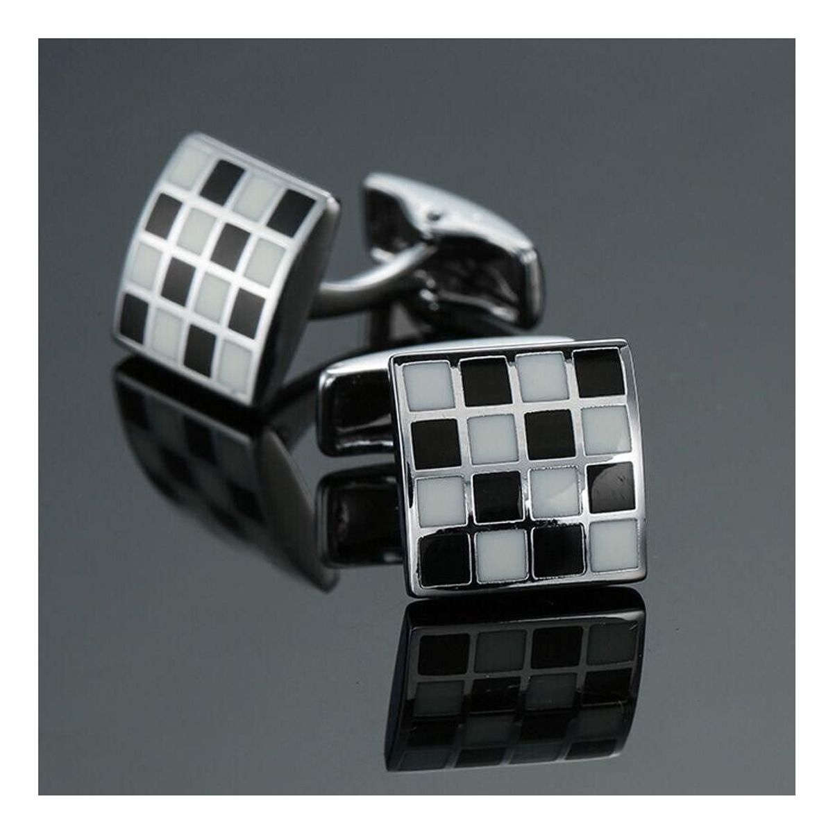 ZG JOYAS - Par Colleras Gemelos Mancuernas De Camisa Traje Hombre Diseño Calidad