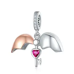 NAZ - Charm Plata Llave de mi corazón…
