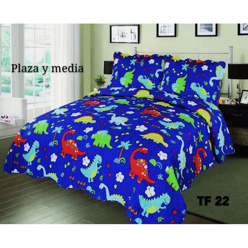 GENERICO - cubrecamas  quilt verano 1.5plazas 180x230