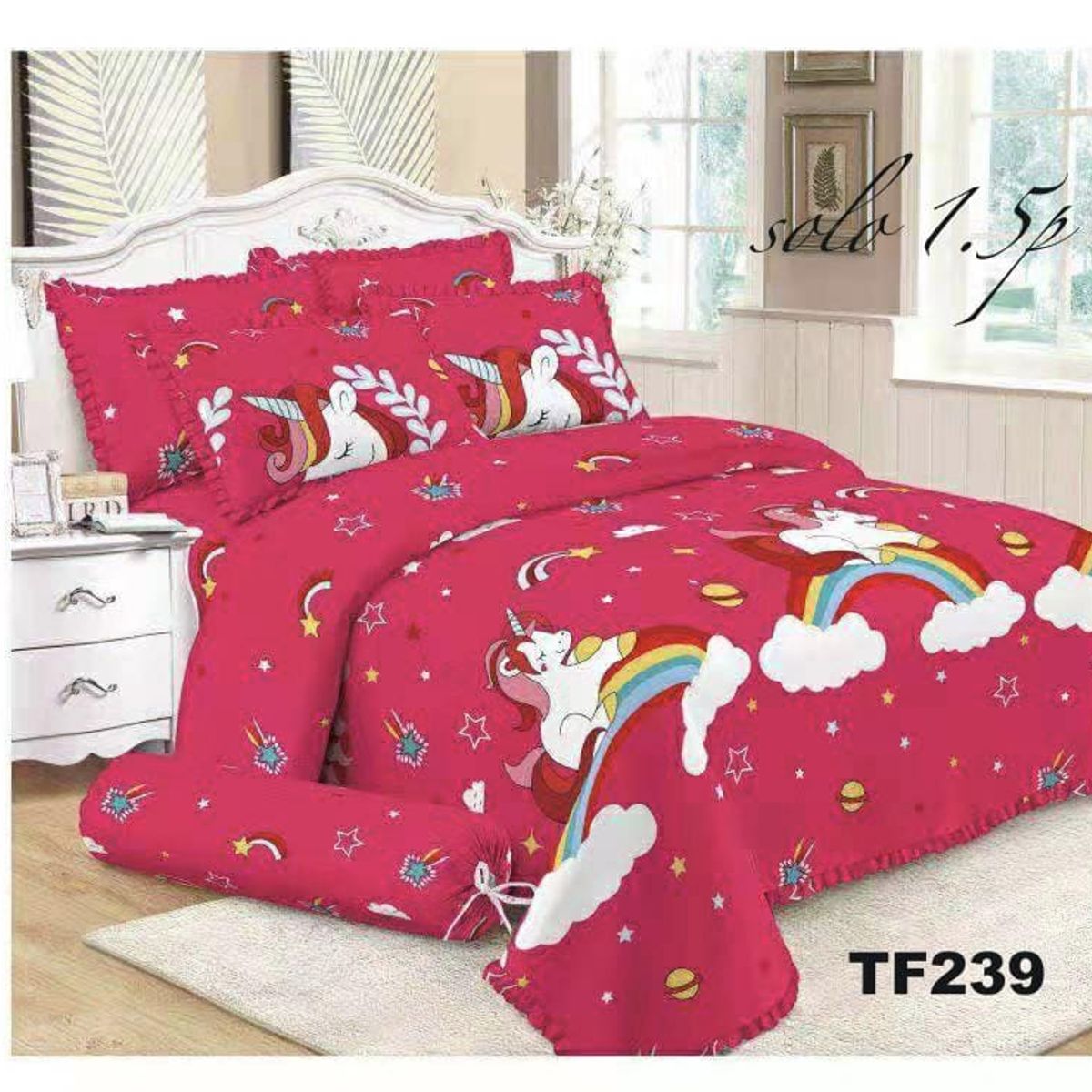 GENERICO - cubrecamas  quilt verano 1.5plazas 180x230