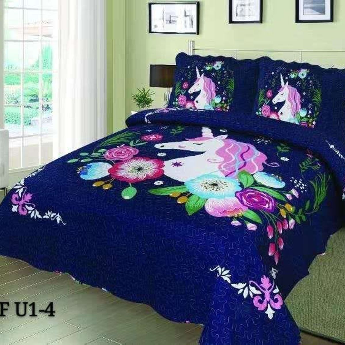 GENERICO - cubrecamas  quilt verano 1.5plazas 180x230