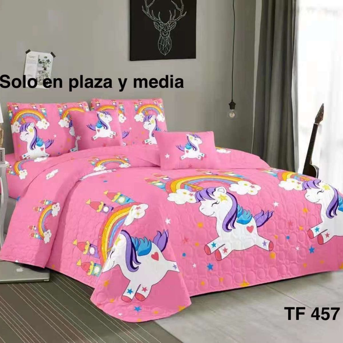 GENERICO - cubrecamas  quilt verano 1.5plazas 180x230