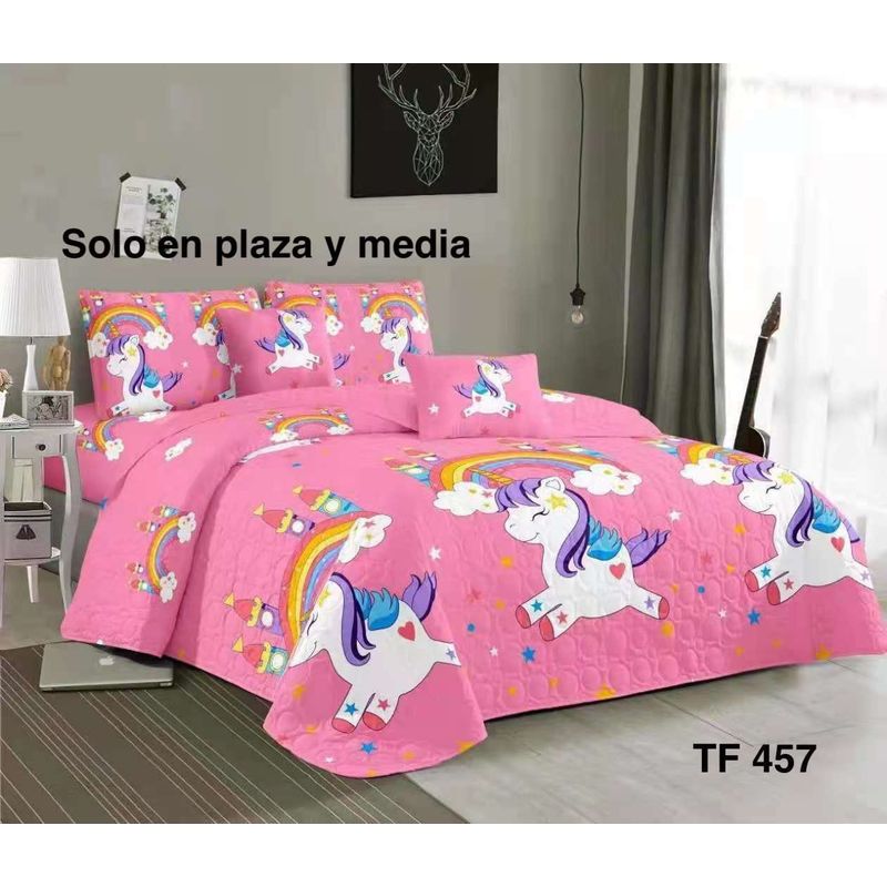 GENERICO - cubrecamas  quilt verano 1.5plazas 180x230