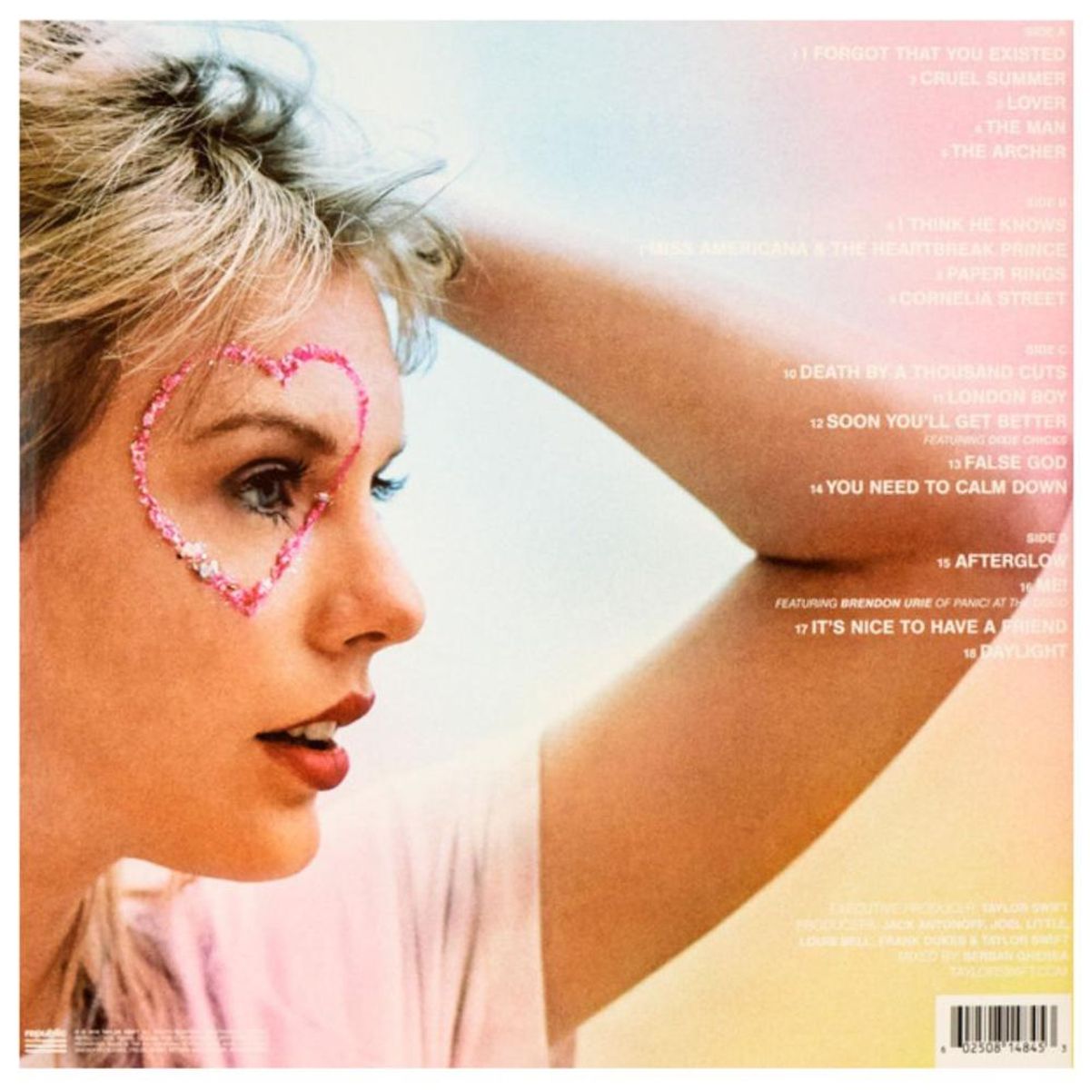 HITWAY MUSIC - TAYLOR SWIFT-LOVER 2LP 2 COLOURED VINYL - VINILO HITWAY