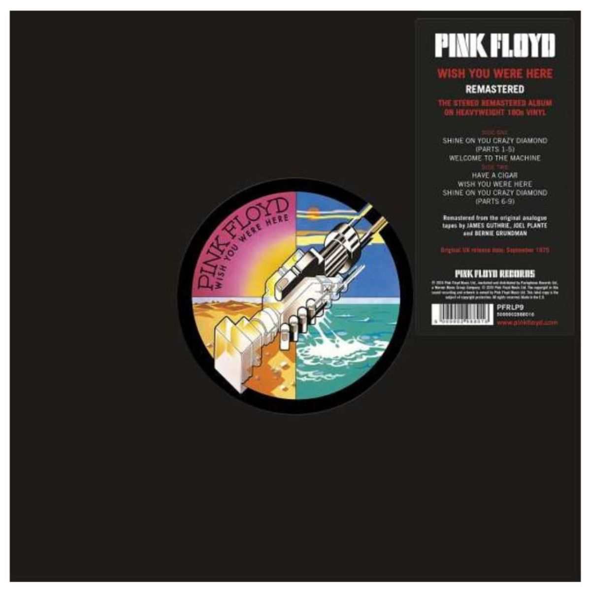 HITWAY MUSIC - PINK FLOYD - WISH YOU WERE HERE (WITH POSTCARD) - VINILO HITWAY MUSIC
