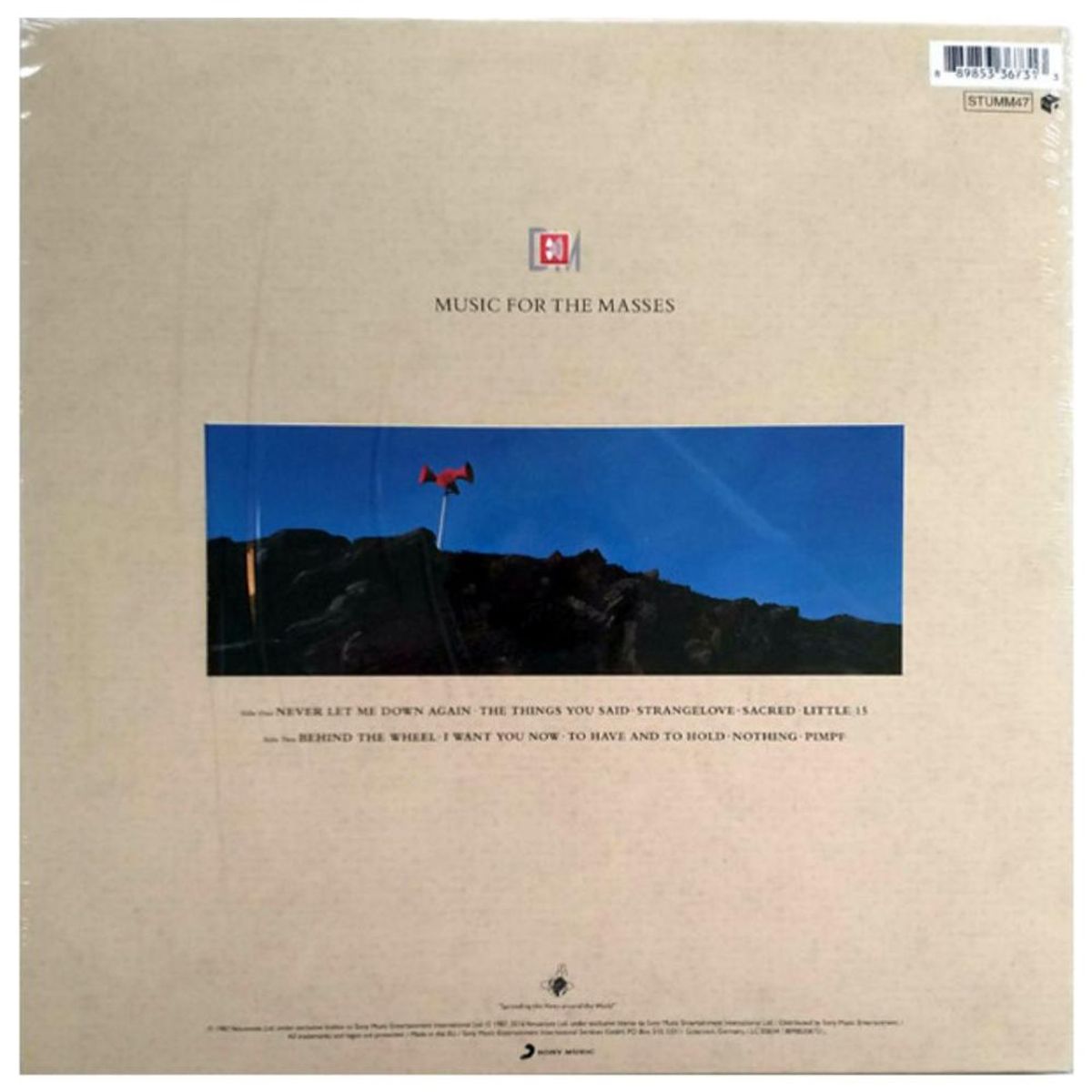 HITWAY MUSIC - DEPECHE MODE - MUSIC FOR THE MASSES - VINILO HITWAY MUSIC