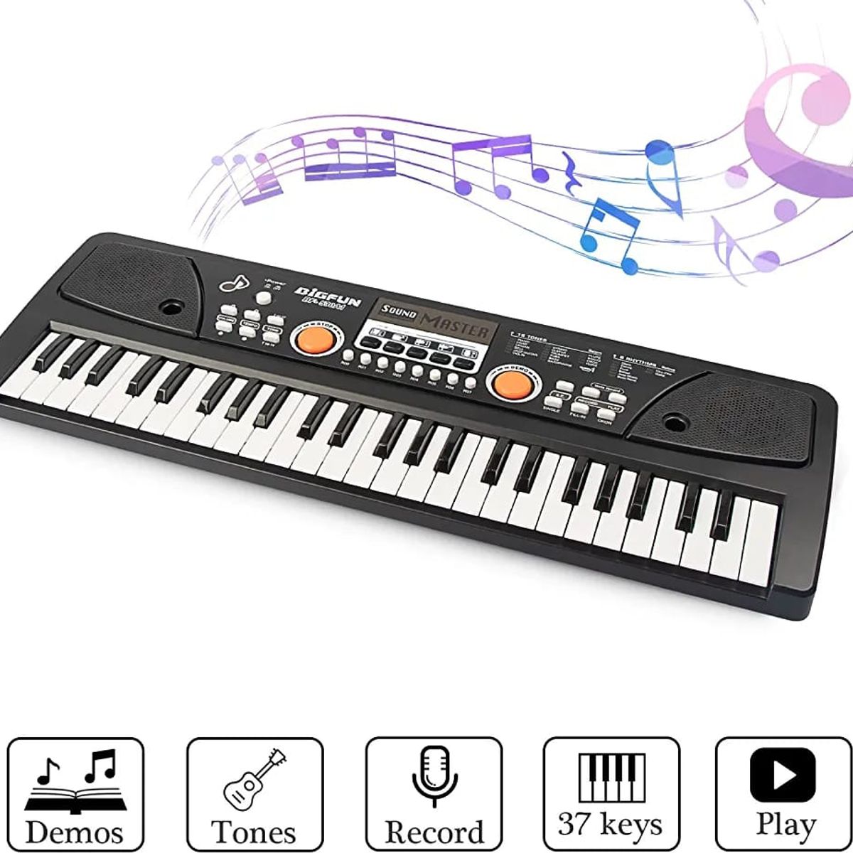 GENERICO - Teclado Piano Musical De juguete para Niños 61 teclas.