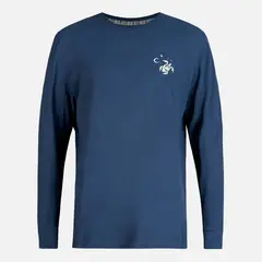 HAKA HONU - Polera Hombre Norte Sur Azul Noche
