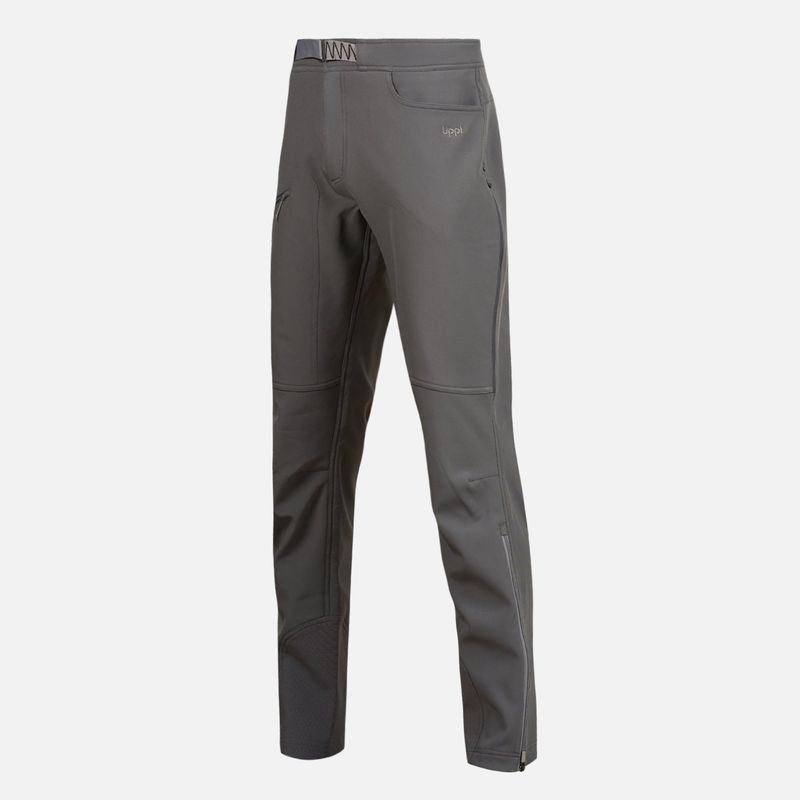LIPPI - Pantalon Mujer Kimball Softshell Pants Gris Medio Lippi