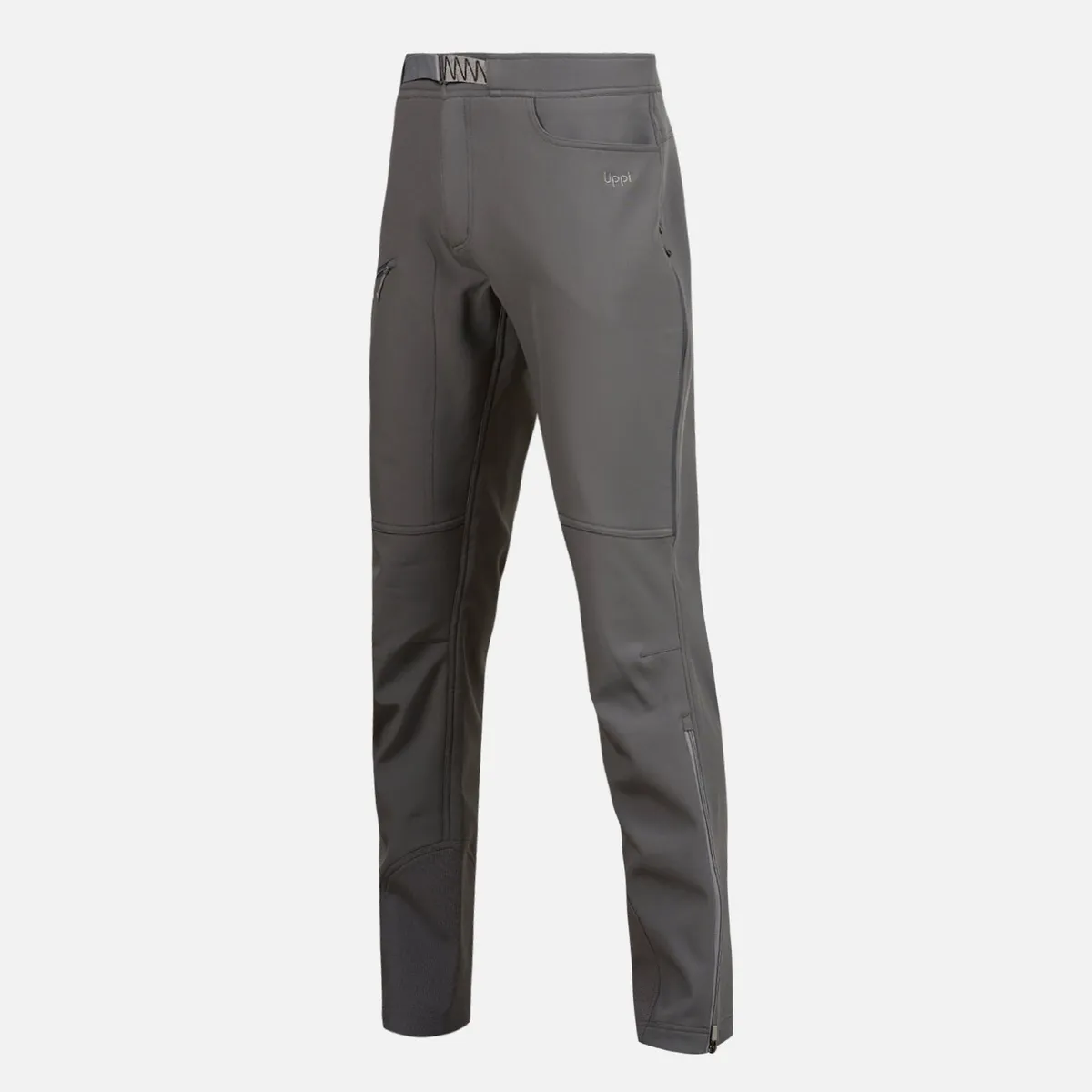 LIPPI - Pantalon Mujer Kimball Softshell Pants Gris Medio Lippi