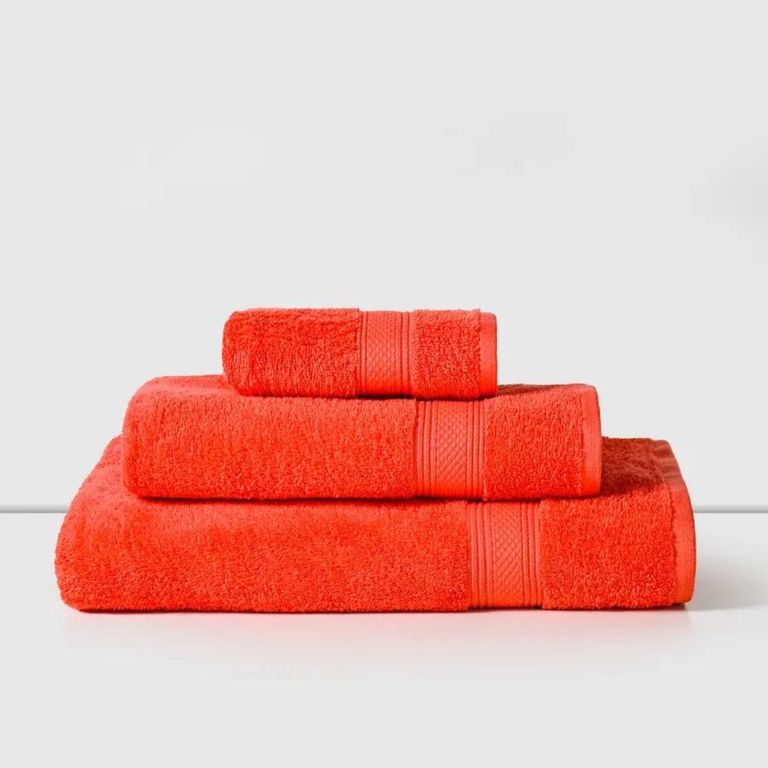 CANNON - Set 3 Toallas Cannon AF Manos, Baño y Sábana 450gr Coral