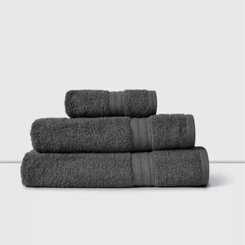 CANNON - Set 3 Toallas Cannon AF Manos, Baño y Sábana 450gr Gris