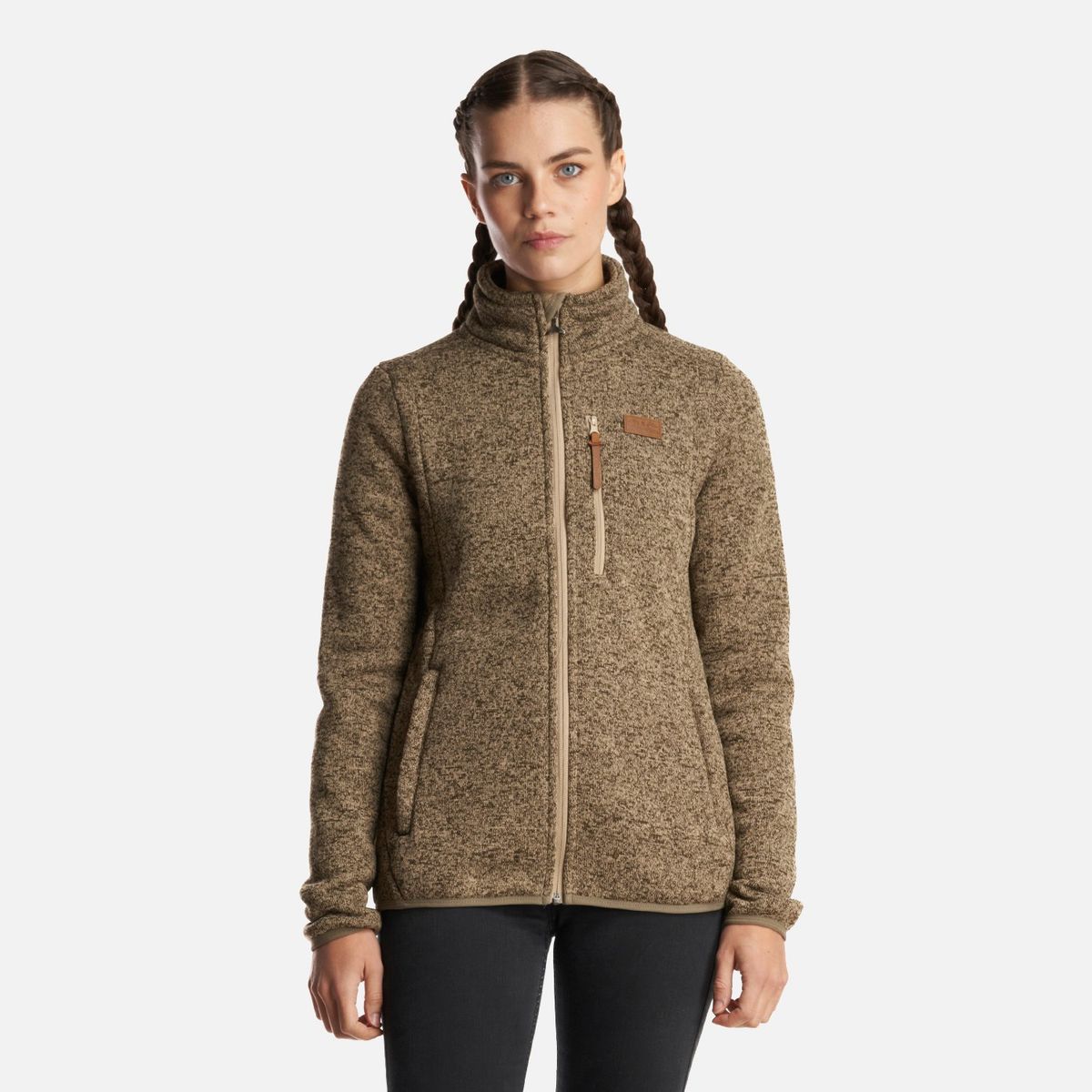 HAKA HONU - Chaqueta Mujer Vera Beige Haka Honu