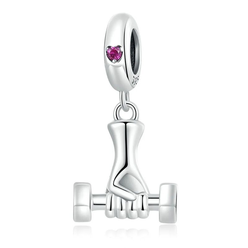 GENERICO - Charm Plata MANO PESAS MUJER…