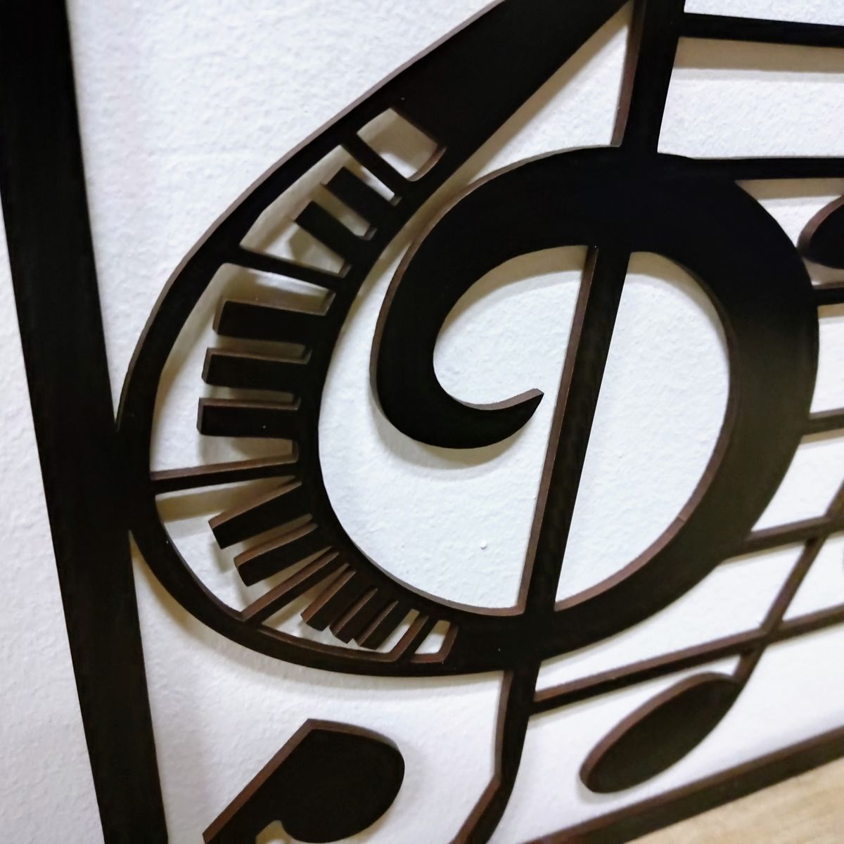 ELAB PROPIA - Fun Republic - Cuadro Decorativo Nota Musical