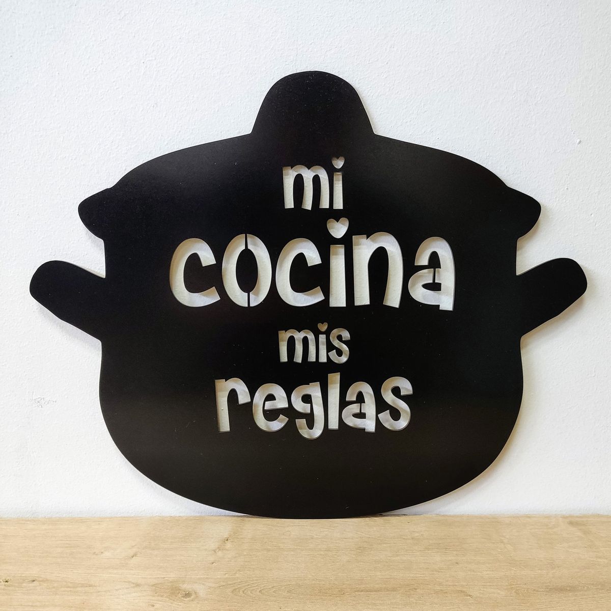 ELAB PROPIA - Fun Republic -  Cuadro Decorativo Mi Cocina Mis Reglas