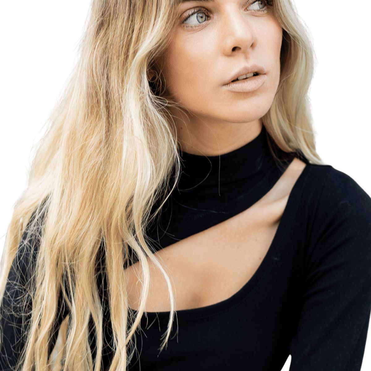 MABELLE - BODY MUJER ASIMÉTRICO CUELLO ALTO